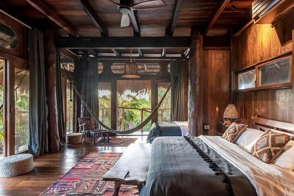 Stunning Jungle Treehouse With Lakefront & Beachside Tulum Mexico