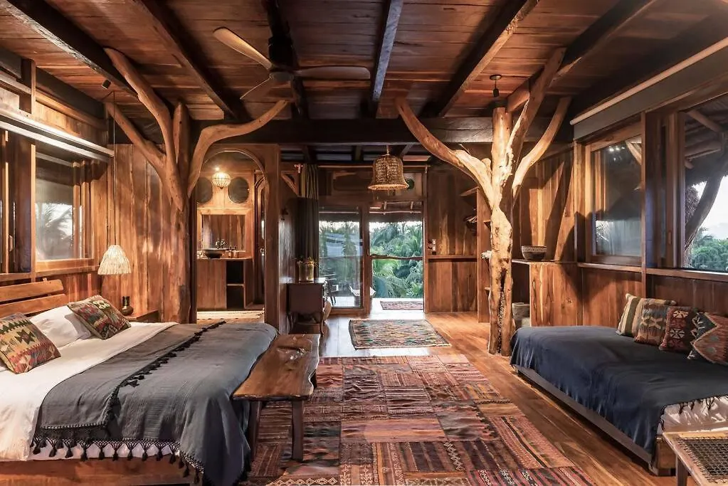 Stunning Jungle Treehouse With Lakefront & Beachside Tulum 0*,  Mexico